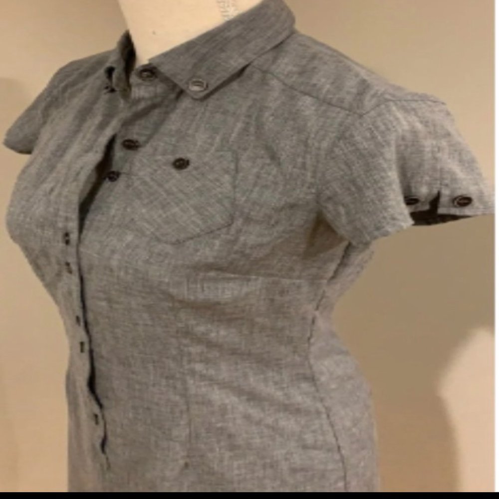 Eastern Mountain Sports EMS Shirtdress - Women | Color: Grey | Size: XS
